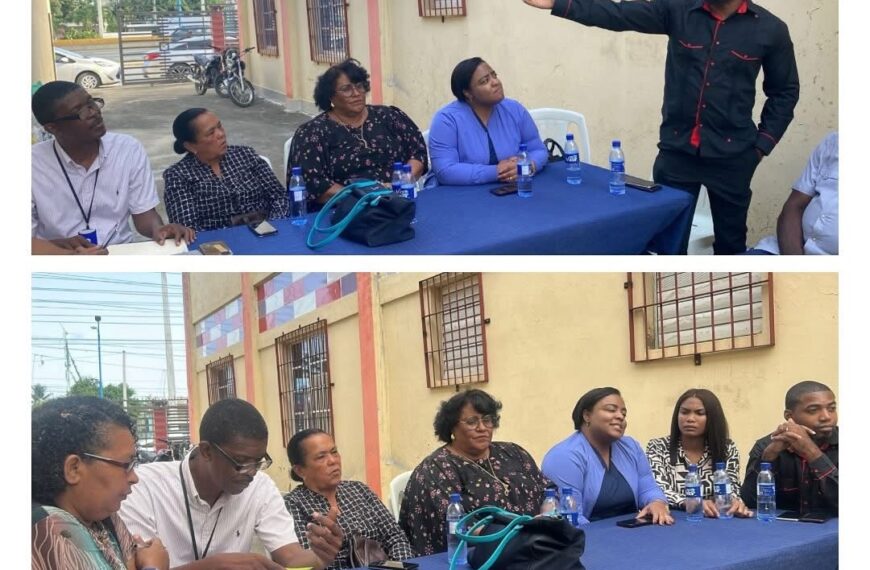 HFVCS se reúne con la Federación de Juntas de Vecinos de Boca Chica.