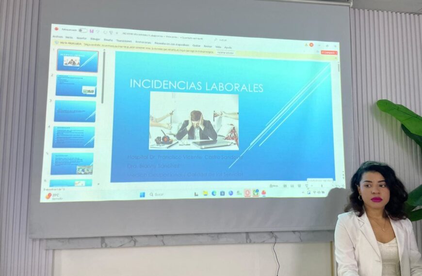 Hospital Dr. Francisco Vicente Castro Sandoval imparte talleres sobre Incidencias Laborales, Bioseguridad y Riesgos Biol&oacute;gicos