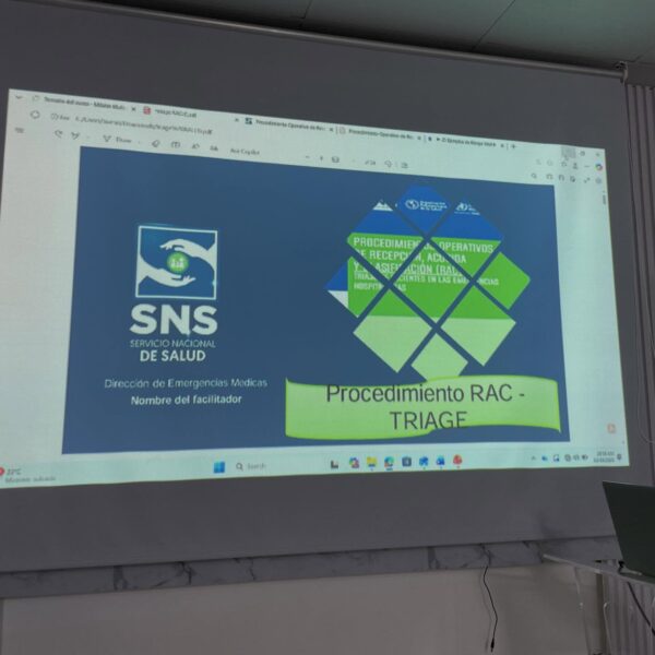 &ldquo;Capacitaci&oacute;n sobre Procedimientos RAC-TRIAGE&rdquo;